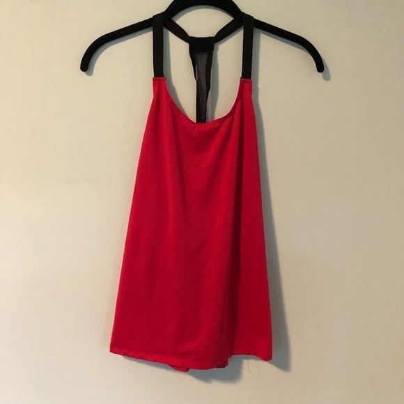 Fabletics Hot Pink Racerback Tank Top Size Large - Picture 1 of 7